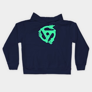 Rock 45 - Green Kids Hoodie